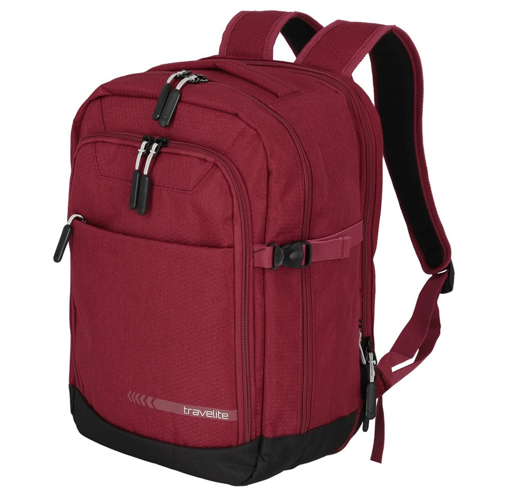 Travelite Kick Off Cabin Backpack red
