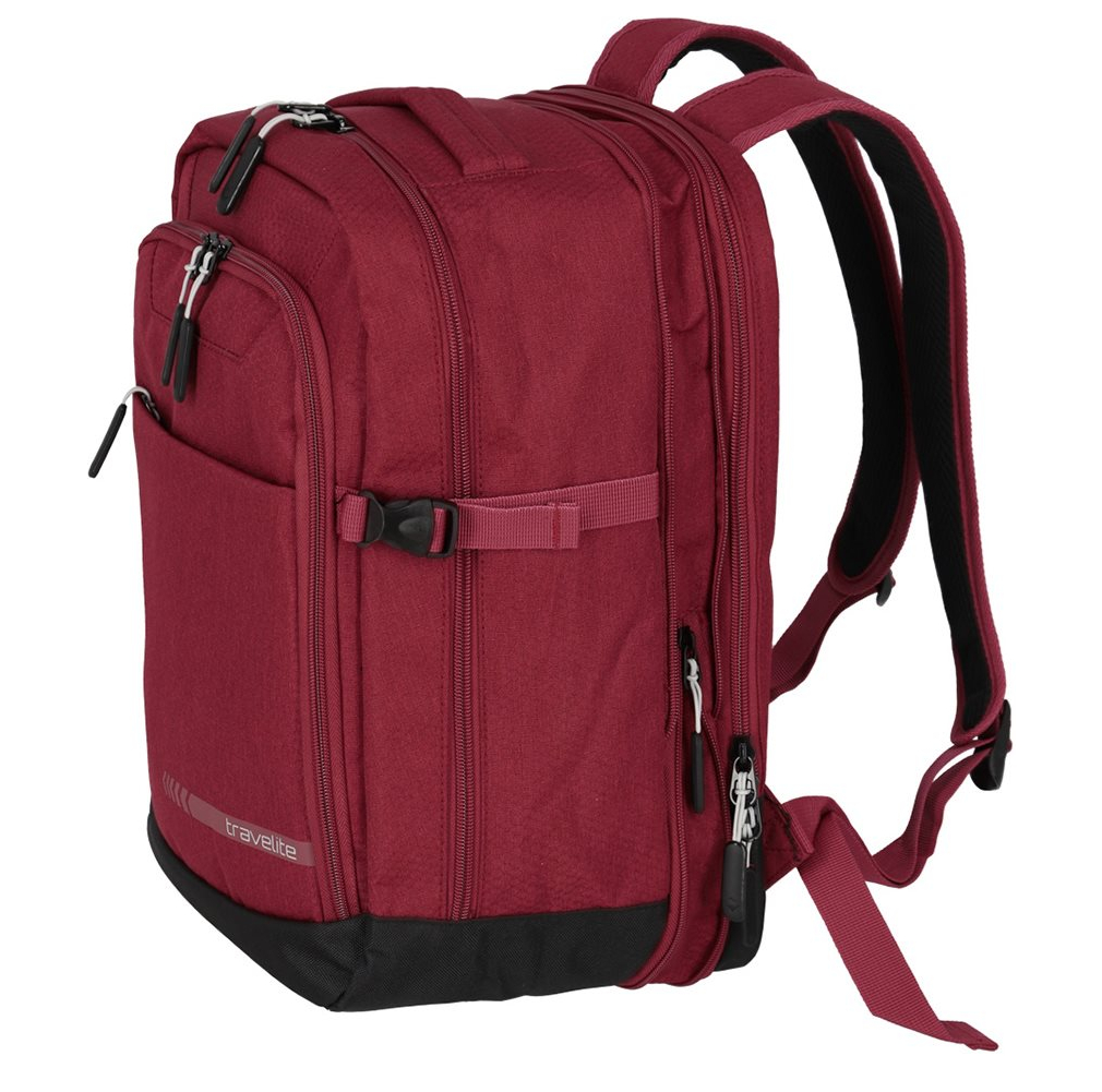 Travelite Kick Off Cabin Backpack red
