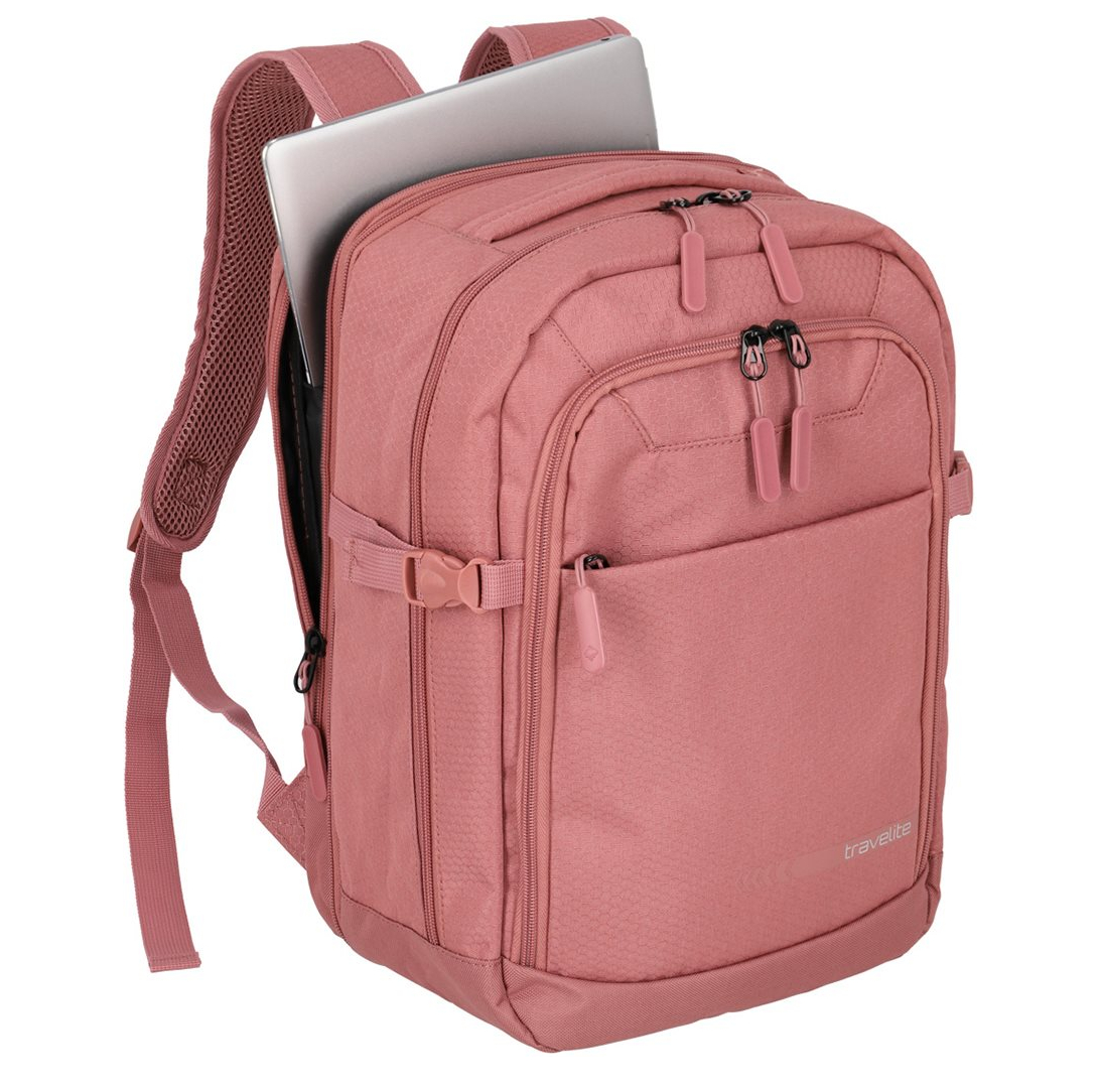 Travelite Kick Off Cabin Backpack rose