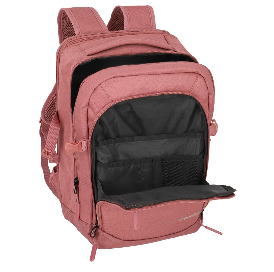 Travelite Kick Off Cabin Backpack rose