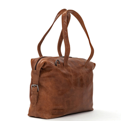 Plevier Pure Caithness Laptop Damentasche 15.6" cognac
