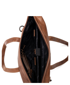 Plevier Pure Caithness Laptop Damestas 15.6" cognac