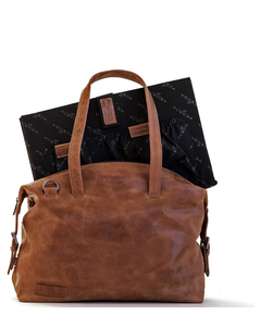 Plevier Pure Caithness Laptop Damestas 15.6" cognac