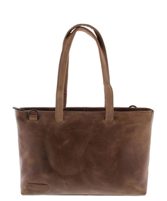 Plevier Pure Rutland Dames Totebag 15.6" taupe