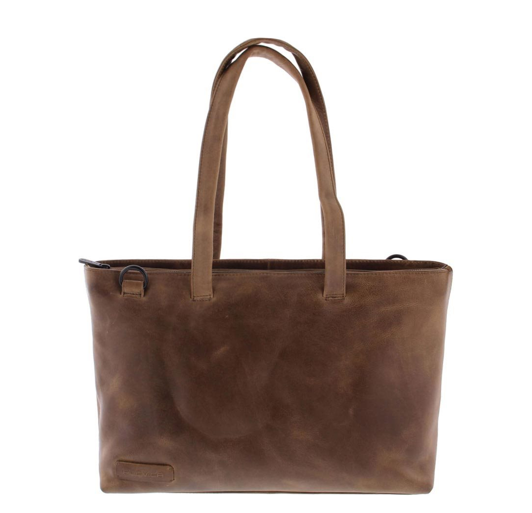 Plevier Pure Rutland Dames Totebag 15.6" taupe