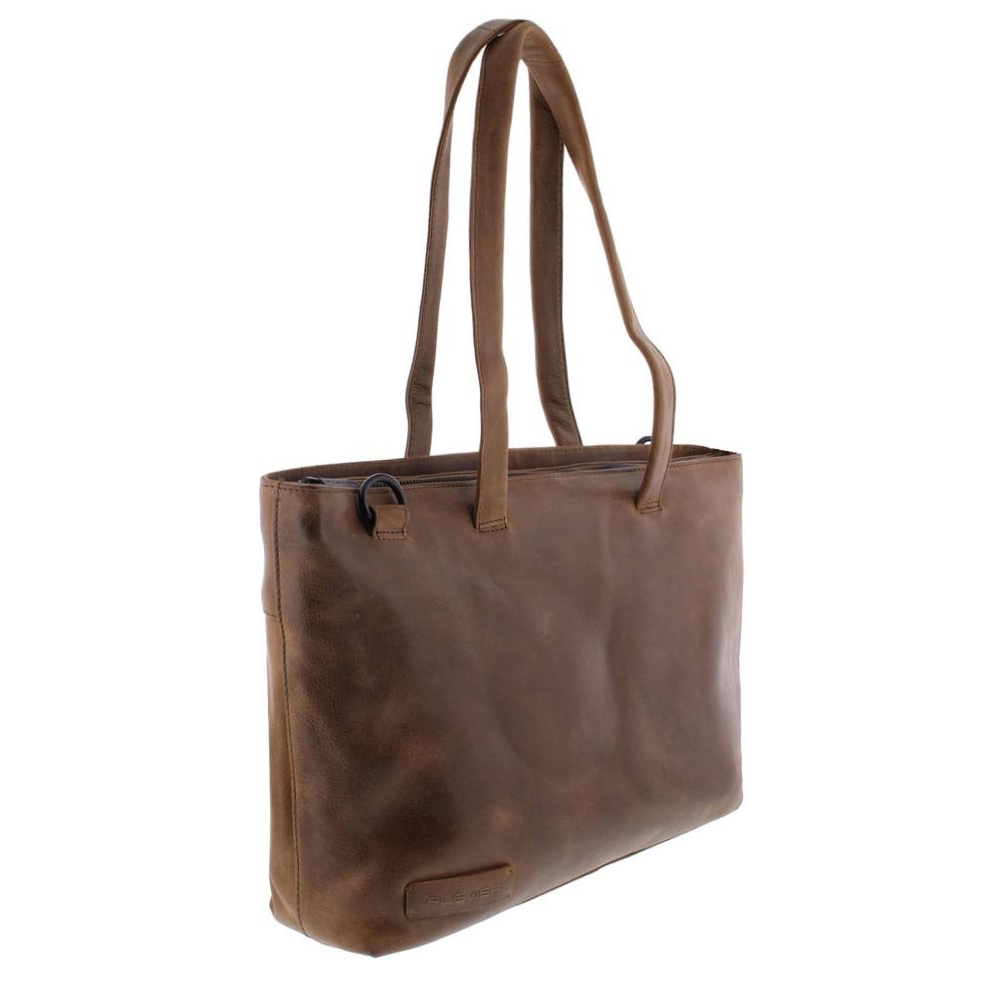 Plevier Pure Rutland Dames Totebag 15.6" taupe