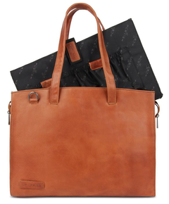 Plevier Islay Dames Laptoptas 15.6'' cognac