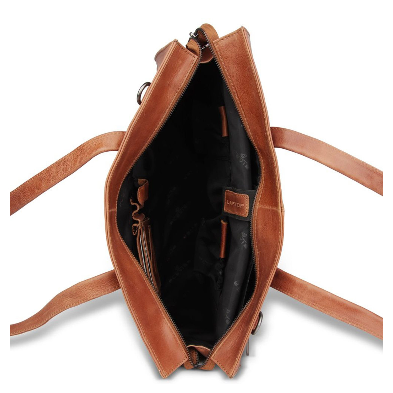 Plevier Islay Dames Laptoptas 15.6'' cognac