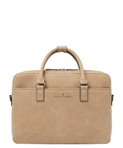 Castelijn & Beerens Carisma Laptopbag 15.6" beige
