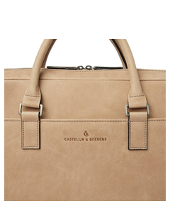Castelijn & Beerens Carisma Laptopbag 15.6" beige