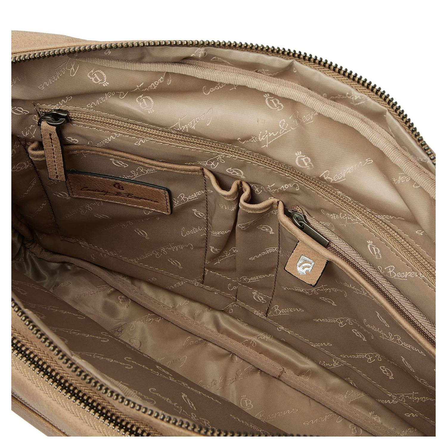 Castelijn & Beerens Carisma Laptopbag 15.6" beige