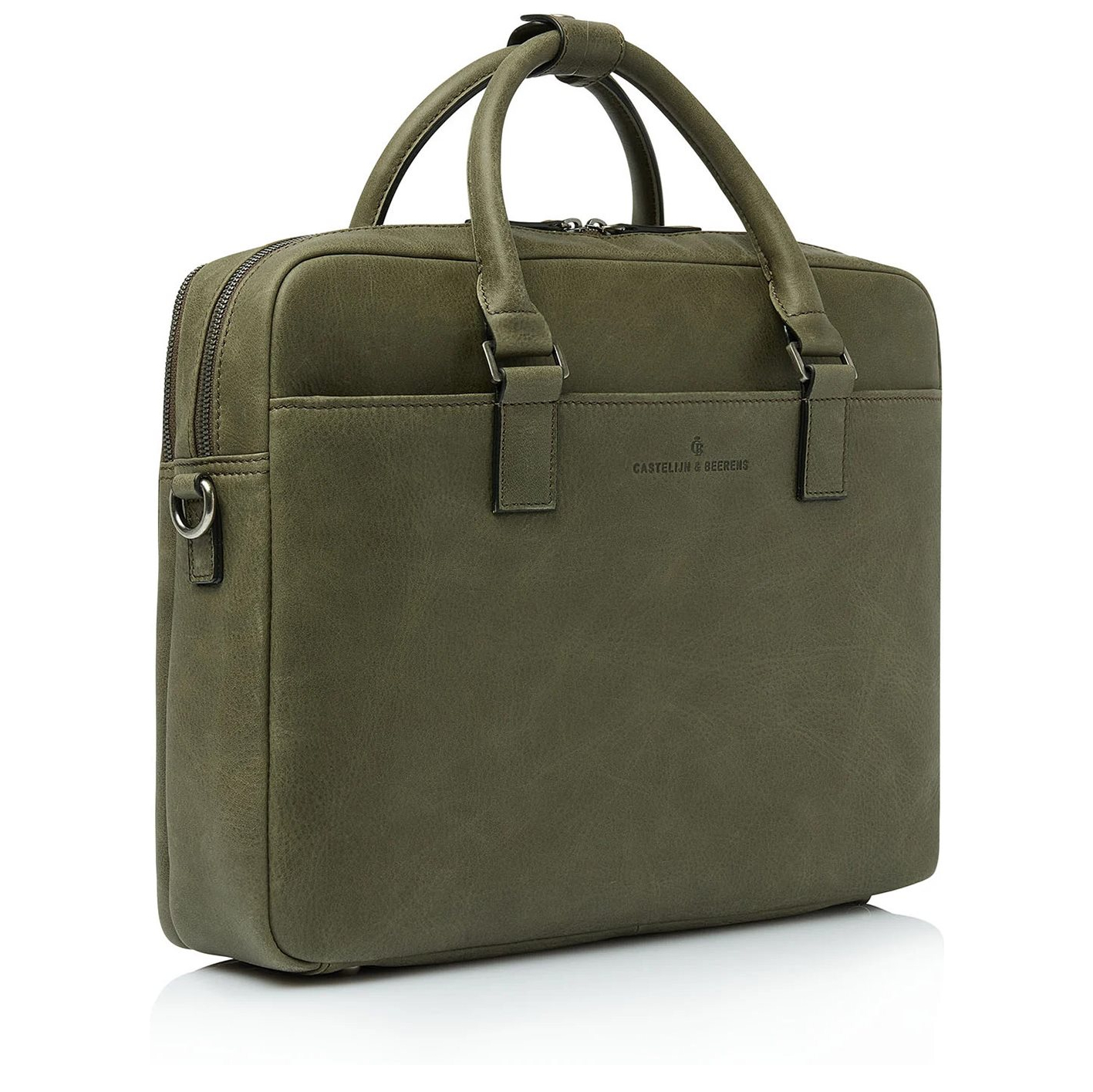 Castelijn & Beerens Carisma Laptopbag 15.6" dark military