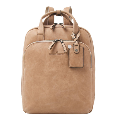 Castelijn & Beerens Carisma Laptoprugzak 15.6" + Tablet beige