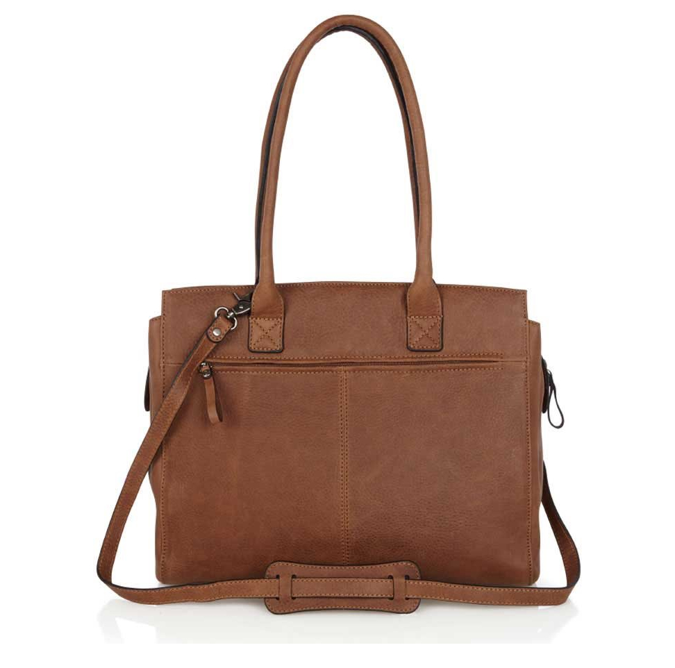 Castelijn & Beerens Carisma Dames laptoptas 15.6" cognac