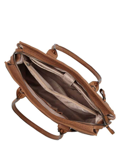 Castelijn & Beerens Carisma Dames laptoptas 15.6" cognac