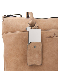 Castelijn & Beerens Carisma Laptoptas 15.6" + Tablet RFID II beige