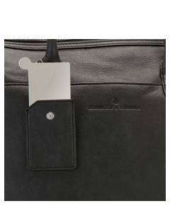 Castelijn & Beerens Carisma Laptop Schoudertas 15.6" + tablet zwart