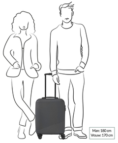 Travelite Bali 4 Wiel Trolley S anthracite