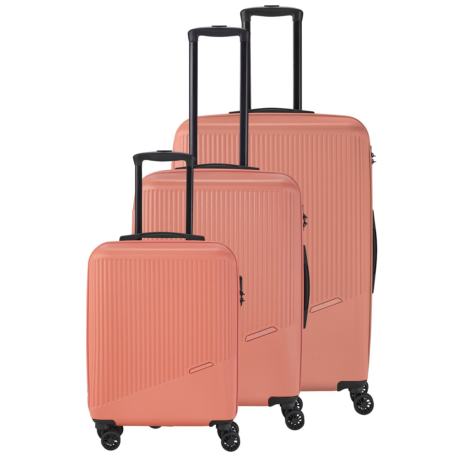 Travelite Bali 4 Wiel Trolley S coral
