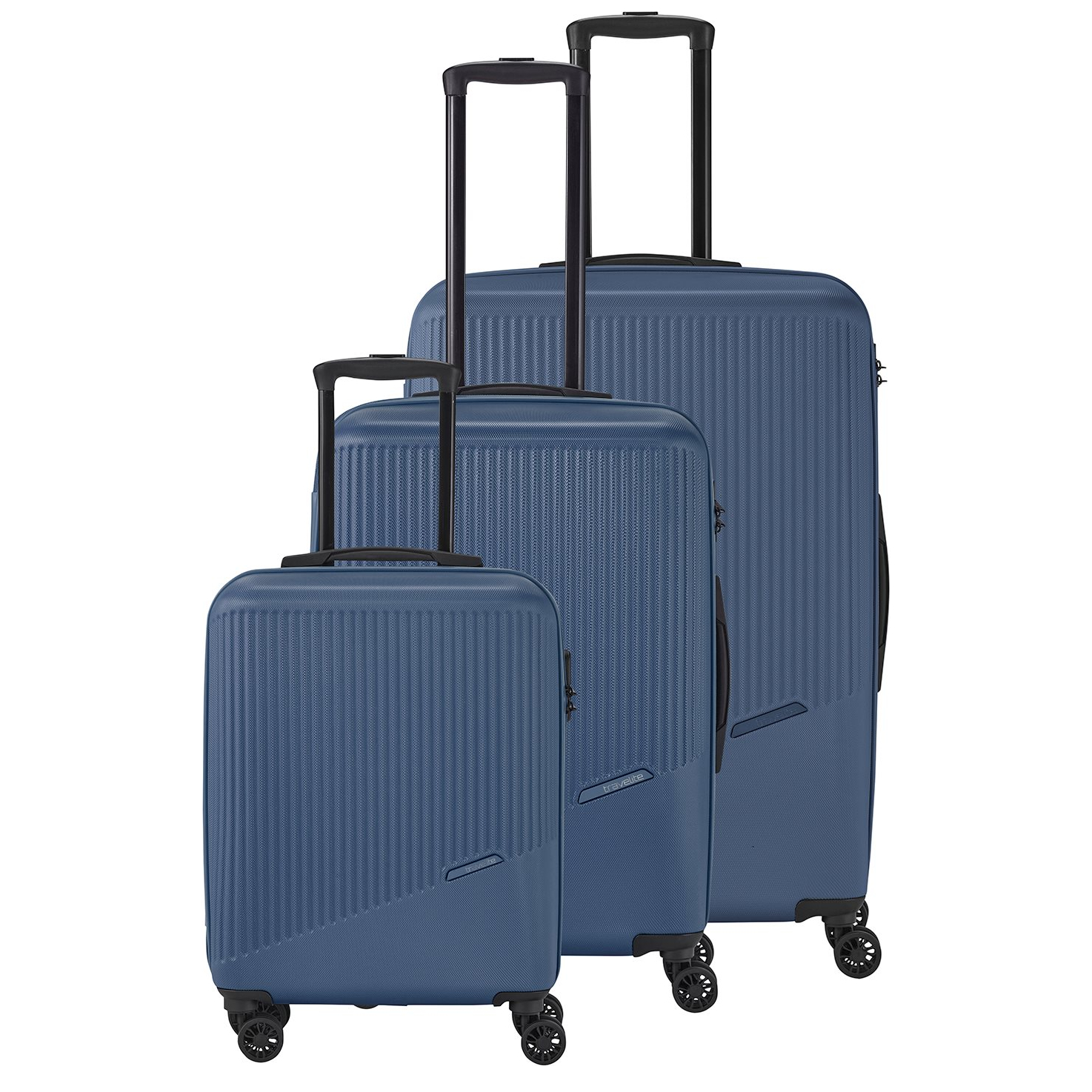 Travelite Bali 4 Wiel Trolley M blue