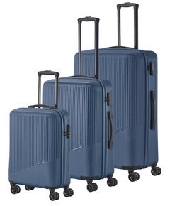 Travelite Bali 4 Wiel Trolley M blue