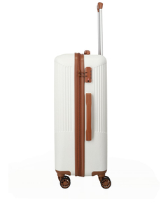 Travelite Bali 4 Wiel Trolley M white/cognac