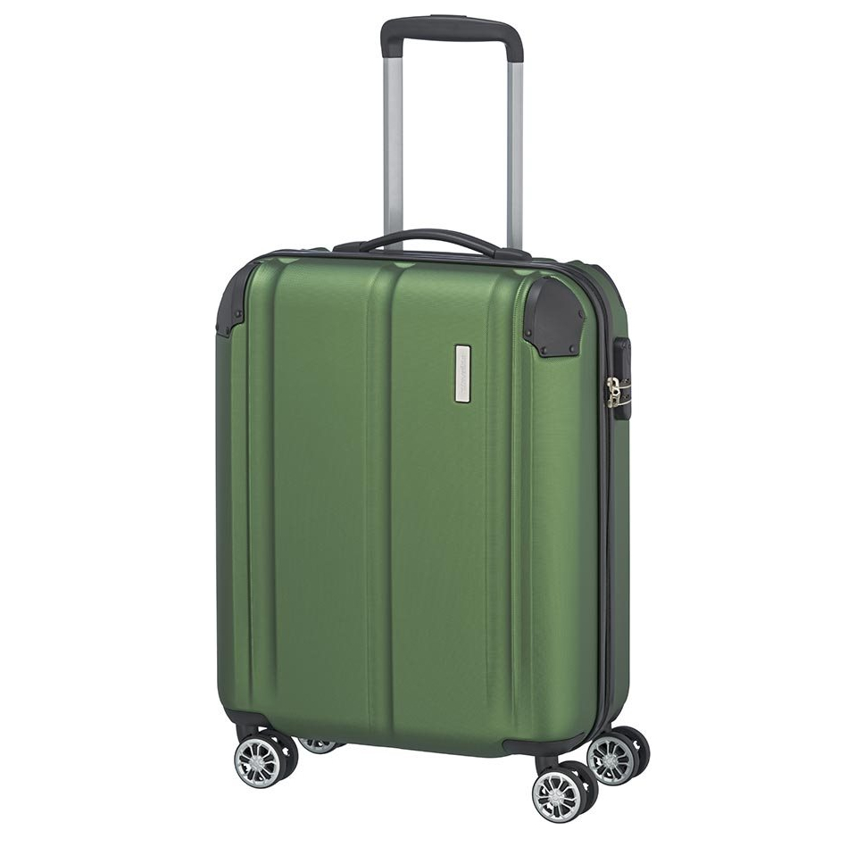 Travelite City 4 Wiel Trolley S green