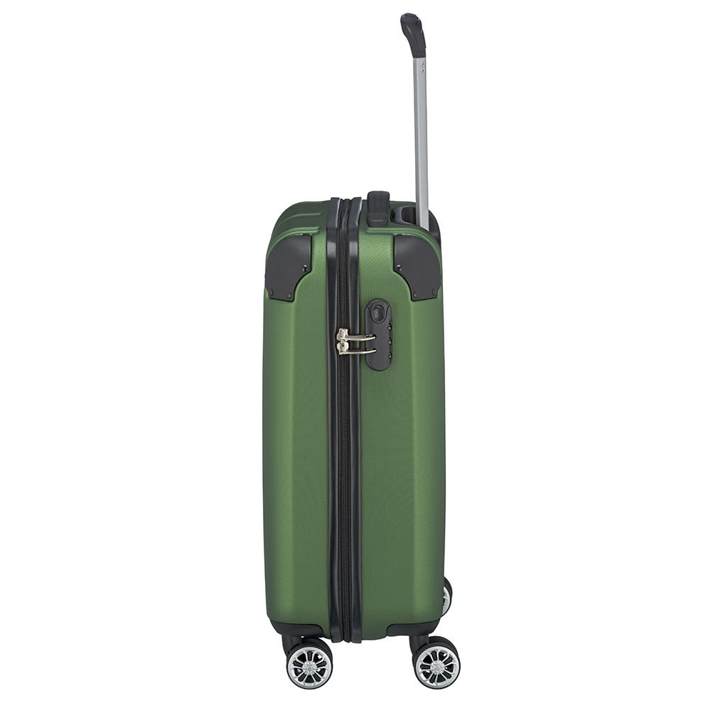 Travelite City 4 Wiel Trolley S green
