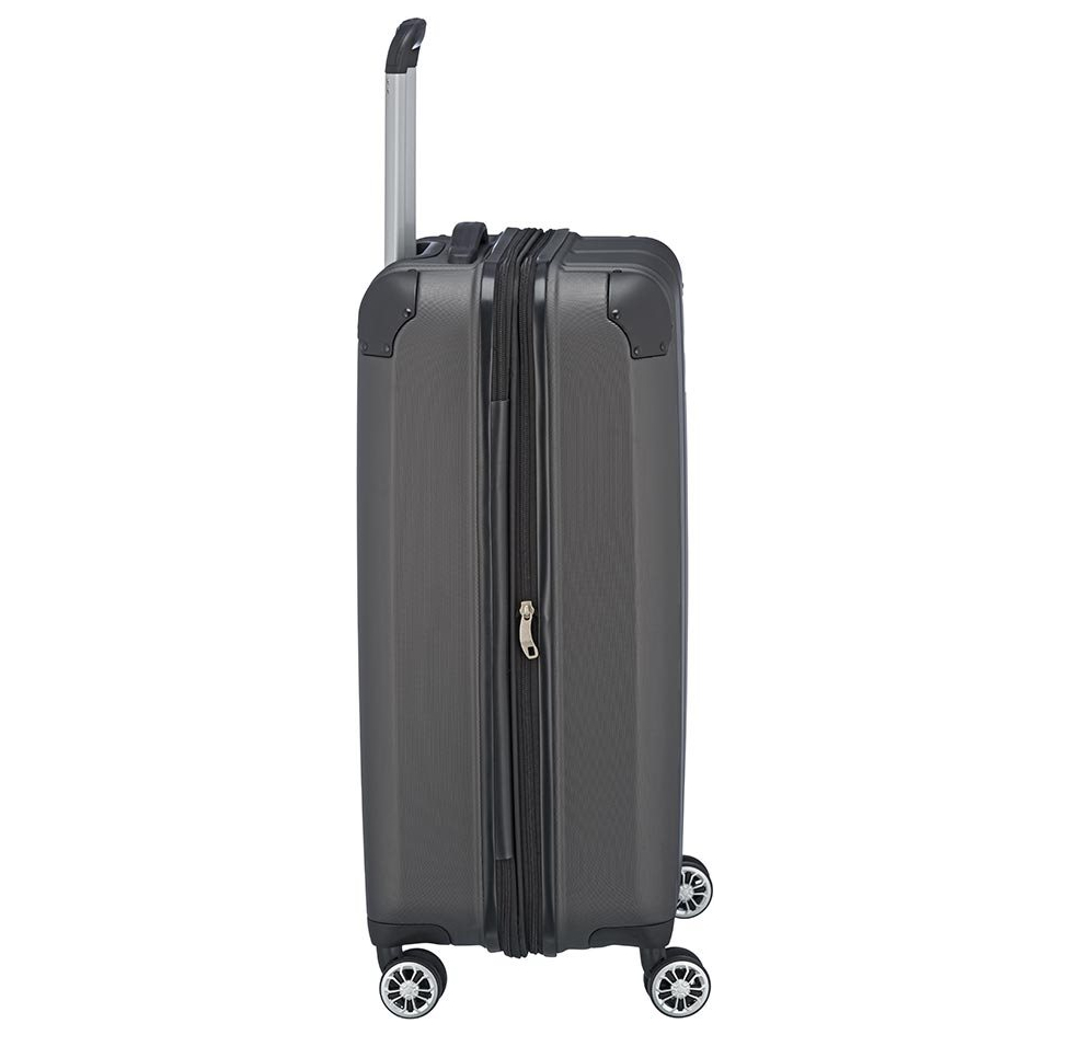 Travelite City 4 Wiel Trolley M Expandable antraciet