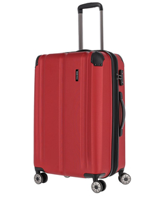 Travelite City 4 Wiel Trolley M Expandable red