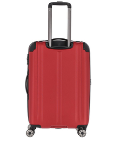 Travelite City 4 Wiel Trolley M Expandable red