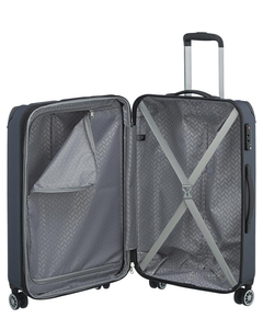Travelite City 4 Wiel Trolley M Expandable navy