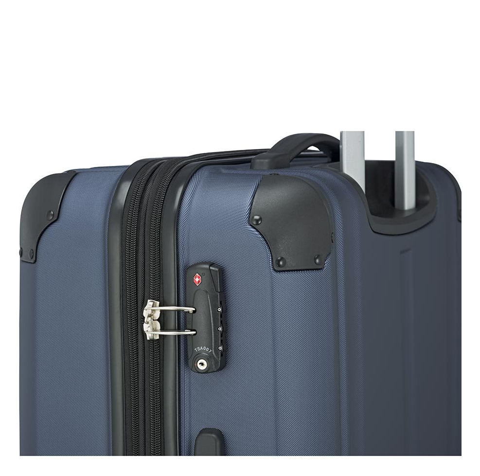 Travelite City 4 Wiel Trolley M Expandable navy
