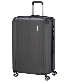 Travelite City 4 Wiel Trolley L Expandable antraciet