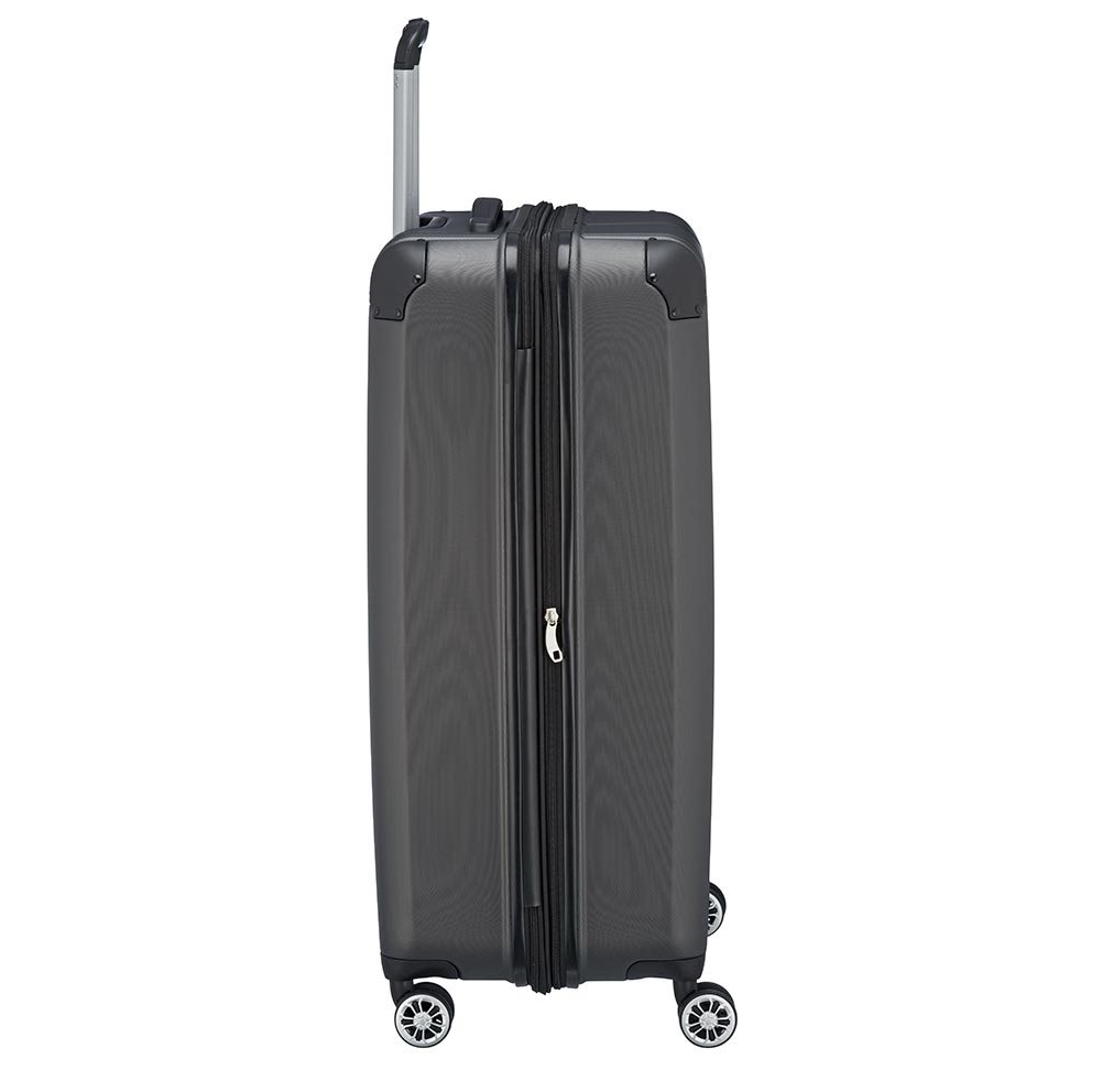 Travelite City 4 Wiel Trolley L Expandable antraciet