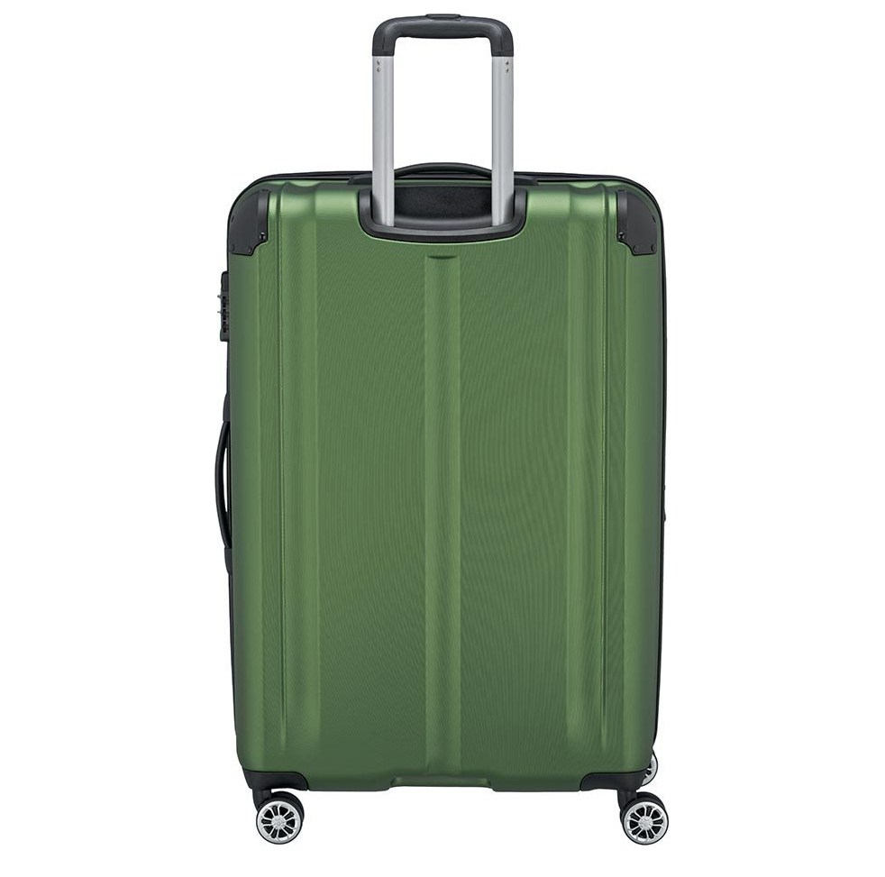 Travelite City 4 Wiel Trolley L Expandable green