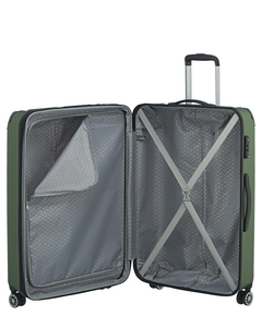 Travelite City 4 Wiel Trolley L Expandable green
