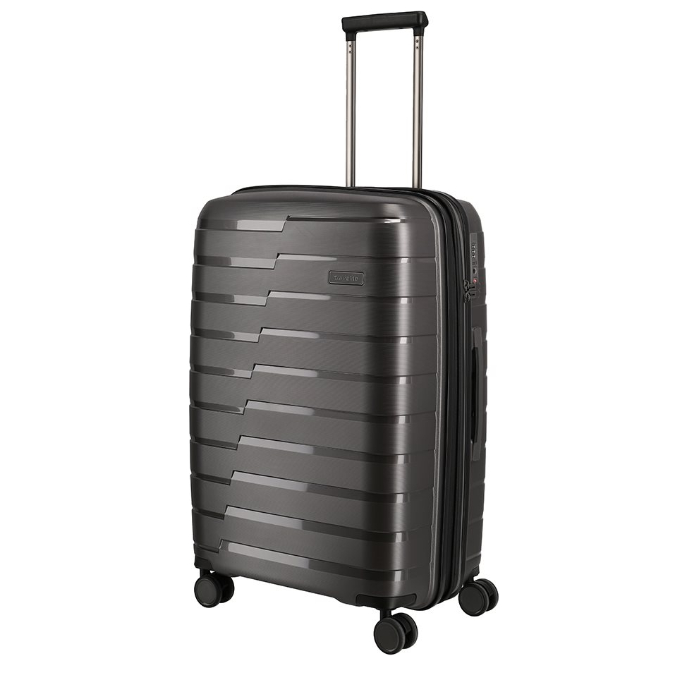 Travelite Air Base 4 Wiel Trolley M Expandable anthracite