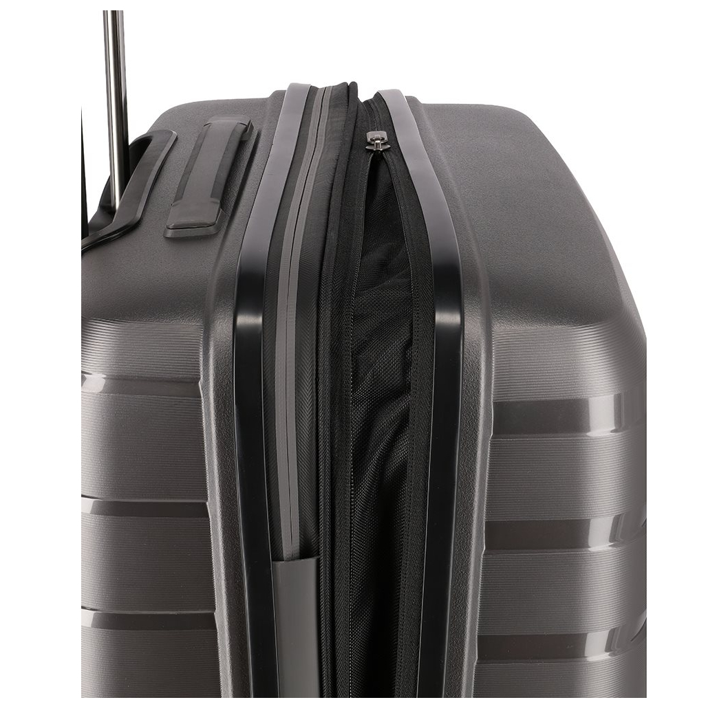 Travelite Air Base 4 Wiel Trolley M Expandable anthracite