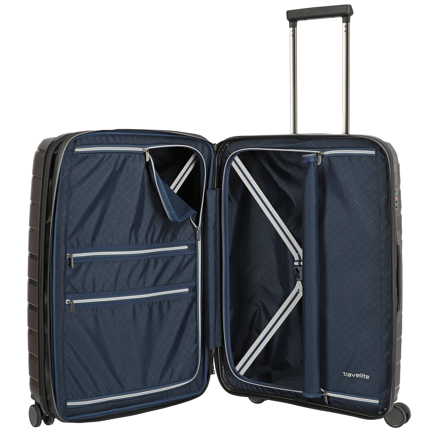 Travelite Air Base 4 Wiel Trolley M Expandable anthracite
