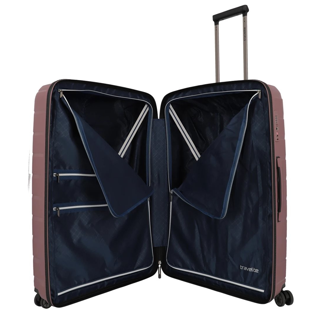 Travelite Air Base 4 Wiel Trolley M Expandable lila