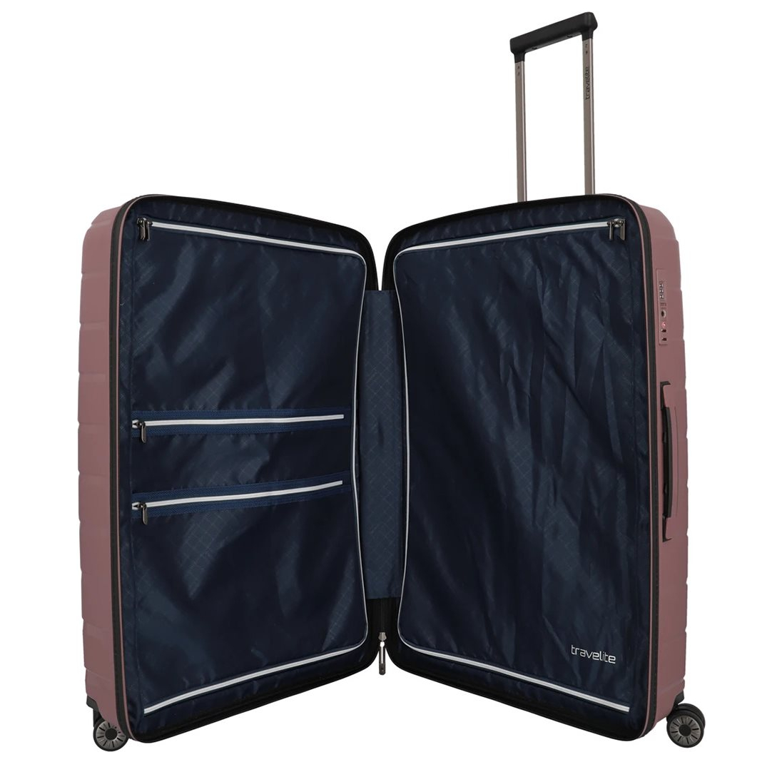 Travelite Air Base 4 Wiel Trolley M Expandable lila