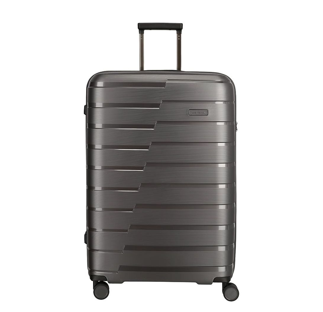 Travelite Air Base 4 Wiel Trolley L Anthracite Metallic