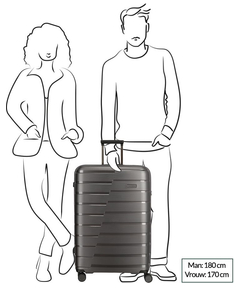 Travelite Air Base 4 Wiel Trolley L anthracite