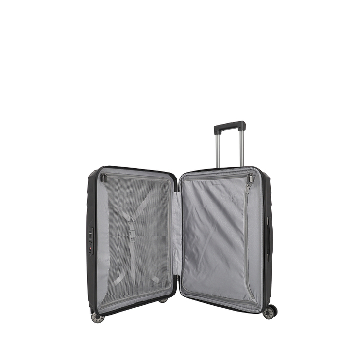 Travelite Elvaa 4 Wiel Trolley M Expandable black