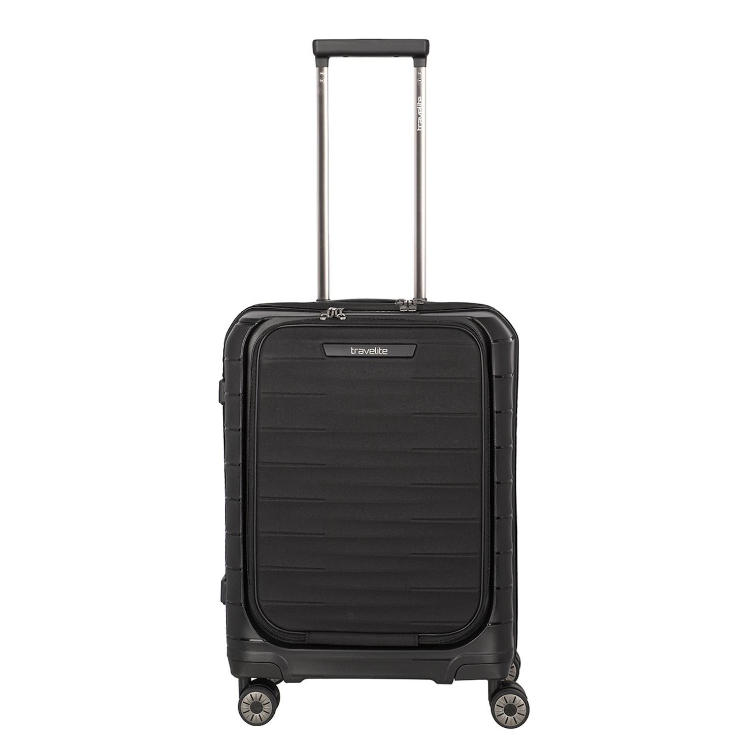 Travelite Mooby 4w Trolley S Frontpocket black