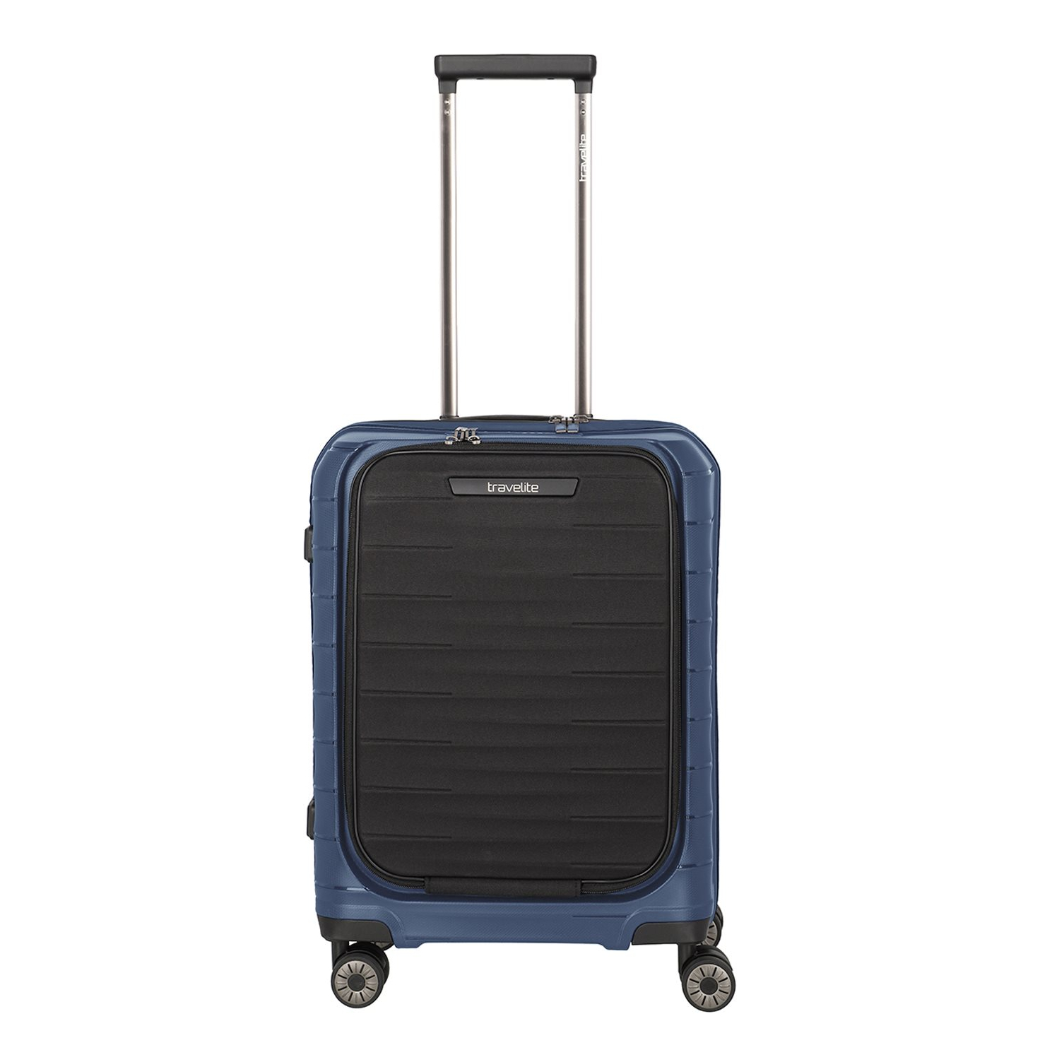 Travelite Mooby 4w Trolley S Frontpocket blue