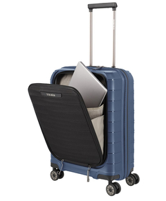 Travelite Mooby 4w Trolley S Frontpocket blue