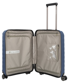 Travelite Mooby 4w Trolley S Frontpocket blue