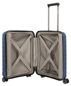 Travelite Mooby 4w Trolley S Frontpocket blue